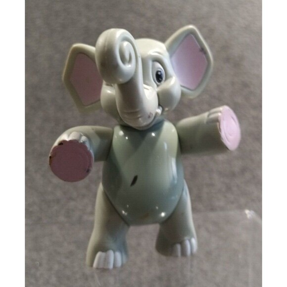 Rainforest Cafe Rio Red Macaw & Posing Elephant Movable Action Figure VTG 2000 - Picture 7 of 10